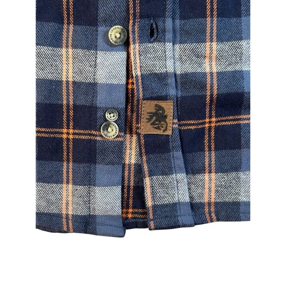 Legendary White Tails Original Buck Camp Men’s Flannel Shirt Sz Small Button Up - Picture 5 of 12